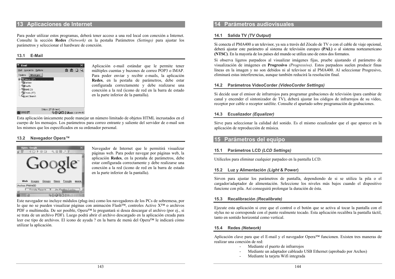 ARCHOS PMA400TM User Manual | Page 72 / 96