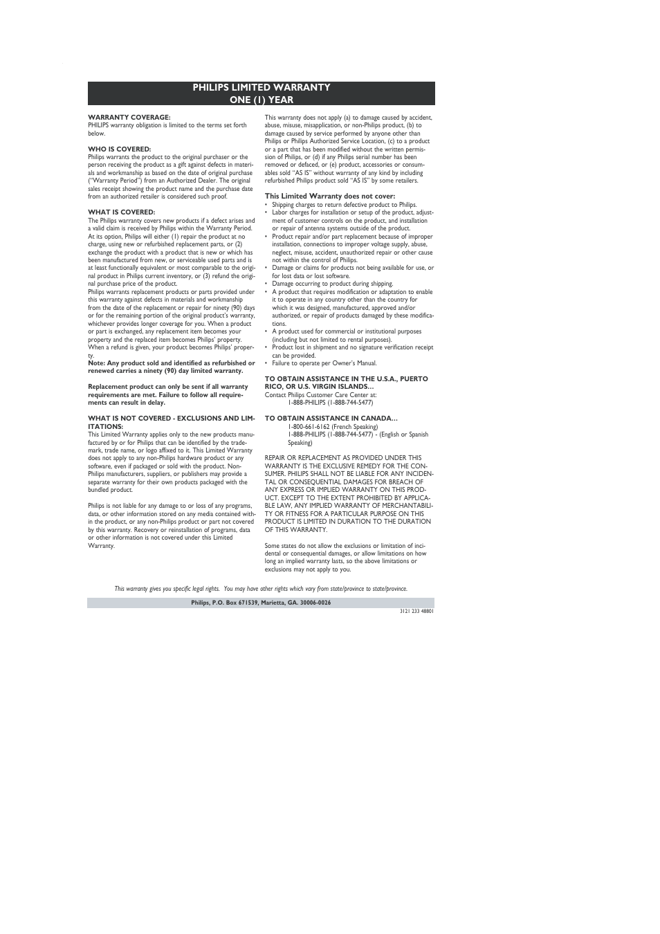 Avis | Philips AJ130B-37B User Manual | Page 4 / 15