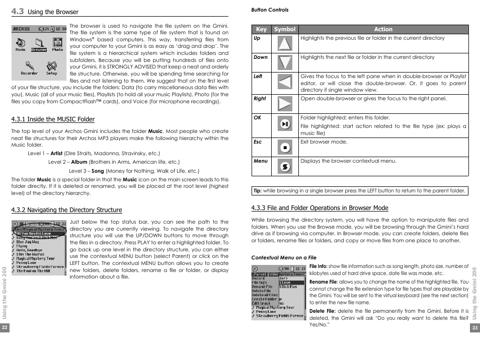 ARCHOS Gmini200 User Manual | Page 12 / 24