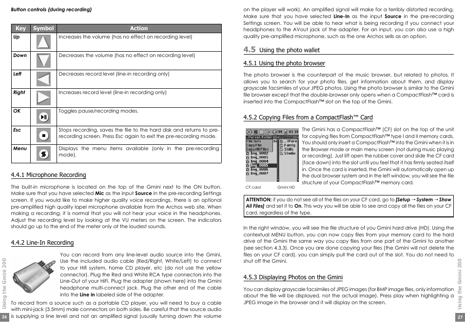 ARCHOS Gmini200 User Manual | Page 14 / 24