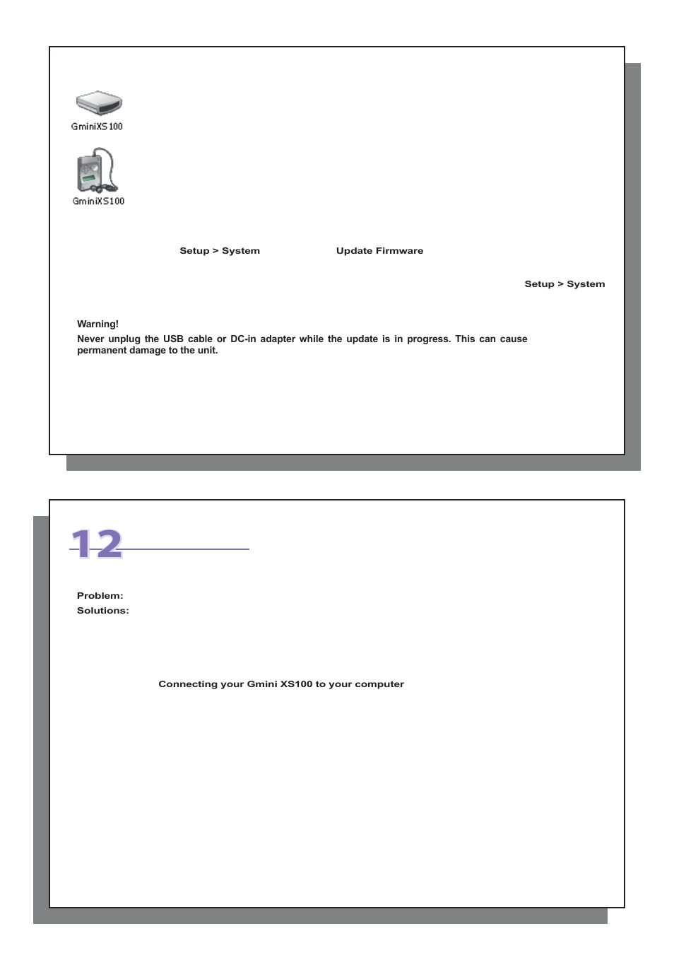 Troubleshooting | ARCHOS Gmini XS100 User Manual | Page 20 / 26
