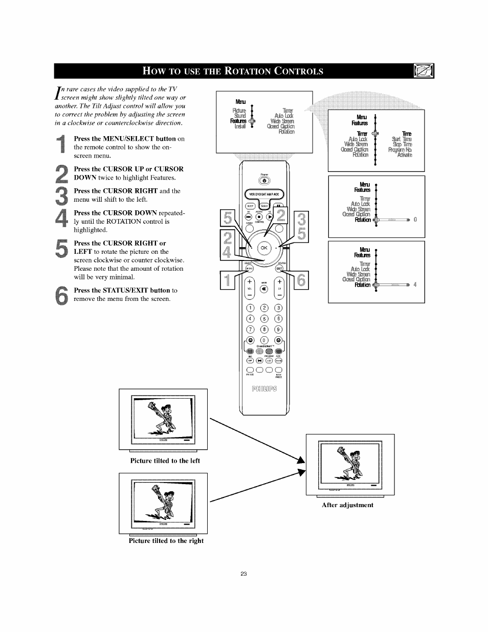 Philips 30PW8502-37 User Manual | Page 23 / 40