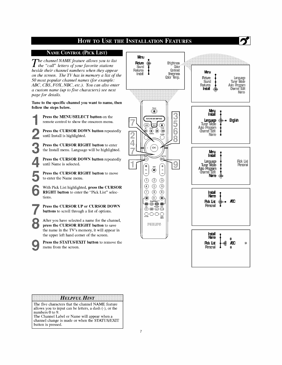 Philips 30PW8502-37 User Manual | Page 7 / 40