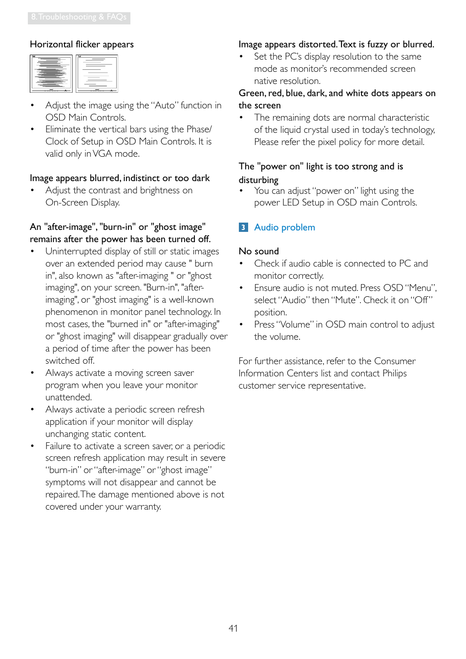 Philips 228C3LHSB-00 User Manual | Page 43 / 48