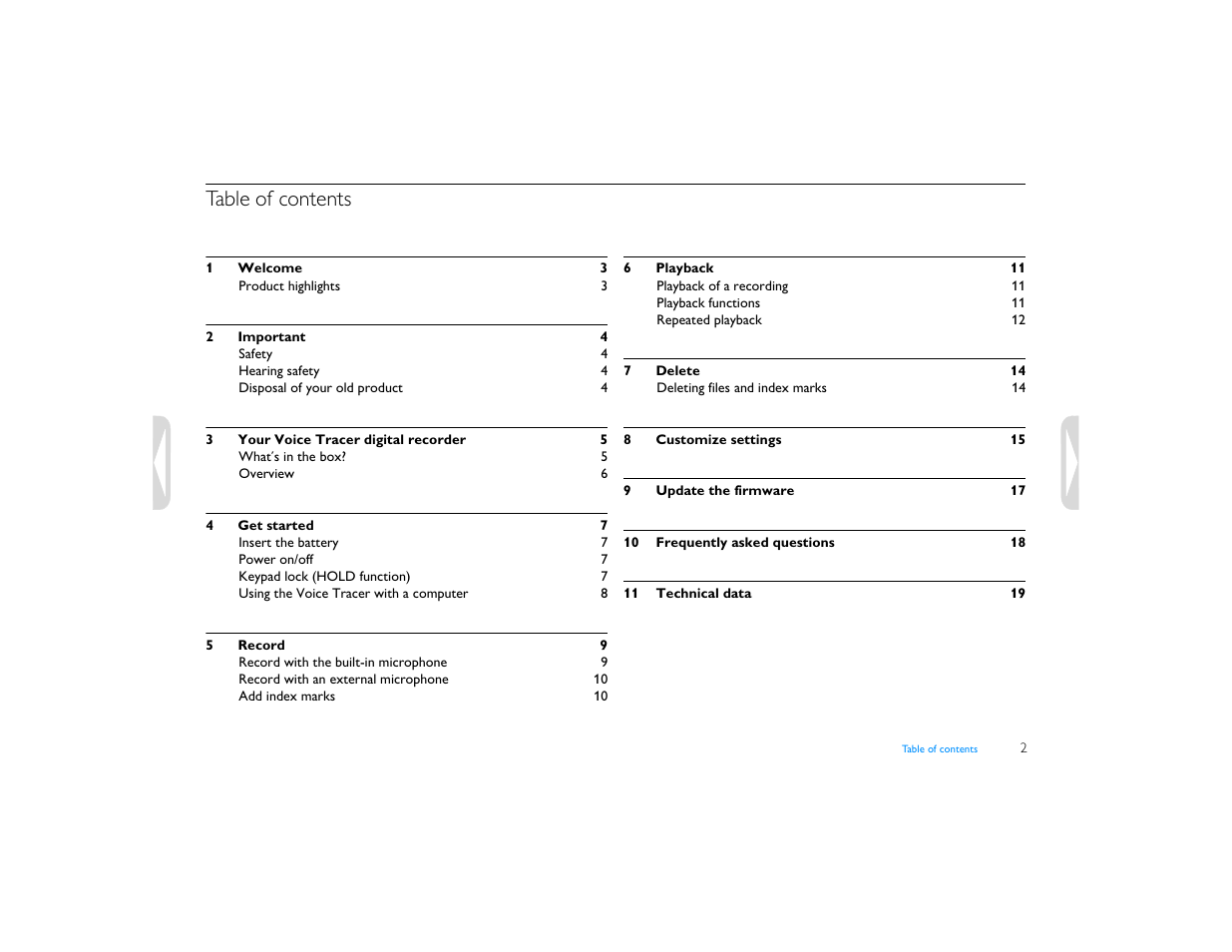 Philips LFH0615-27 User Manual | Page 2 / 22