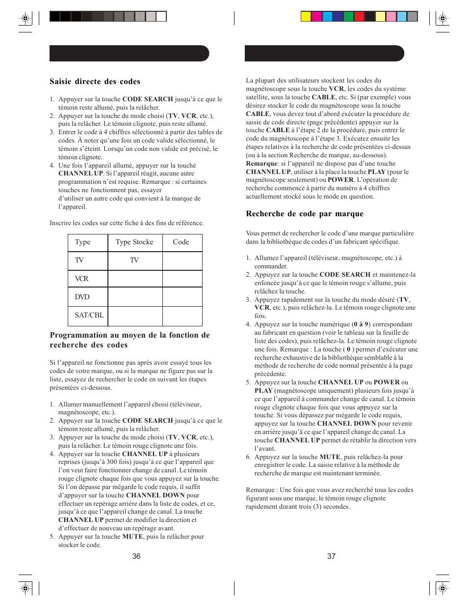 Configuration (suite) | Philips US2-P335BC User Manual | Page 19 / 23