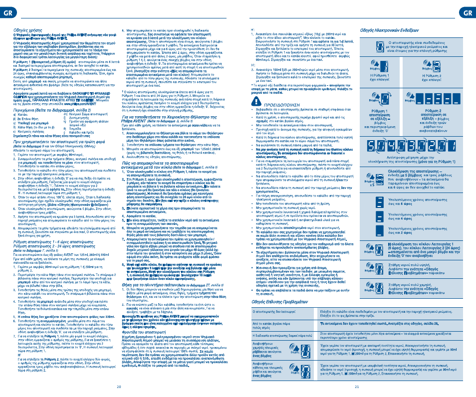 Outlined non-outlined | Philips SCF276-01 User Manual | Page 11 / 17