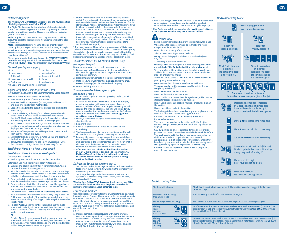 Philips SCF276-01 User Manual | Page 4 / 17