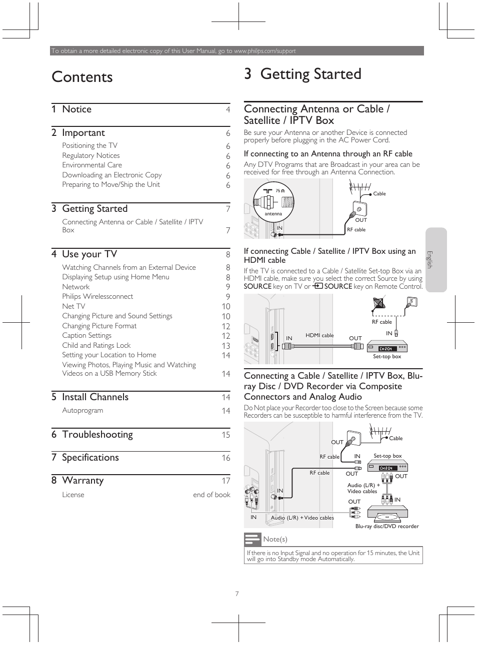 Philips 49PFL4909-F7 User Manual | Page 7 / 19