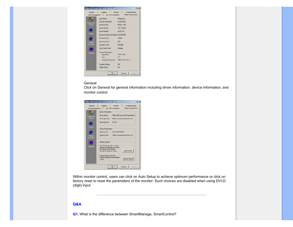 Philips 190B7CS-27 User Manual | Page 40 / 98