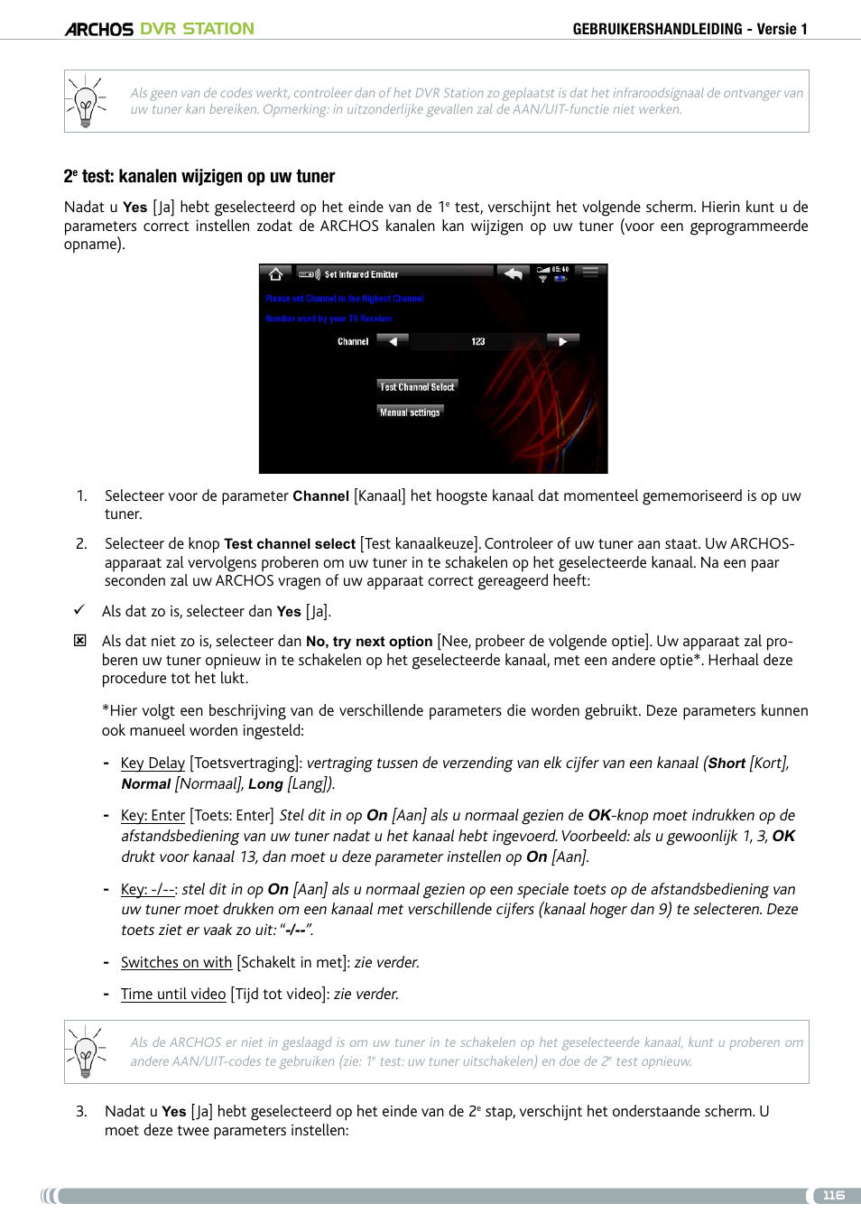 ARCHOS DVr stAtioN User Manual | Page 116 / 141