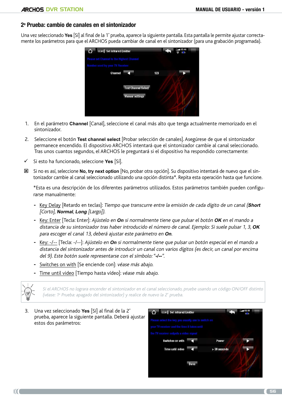 ARCHOS DVr stAtioN User Manual | Page 56 / 141