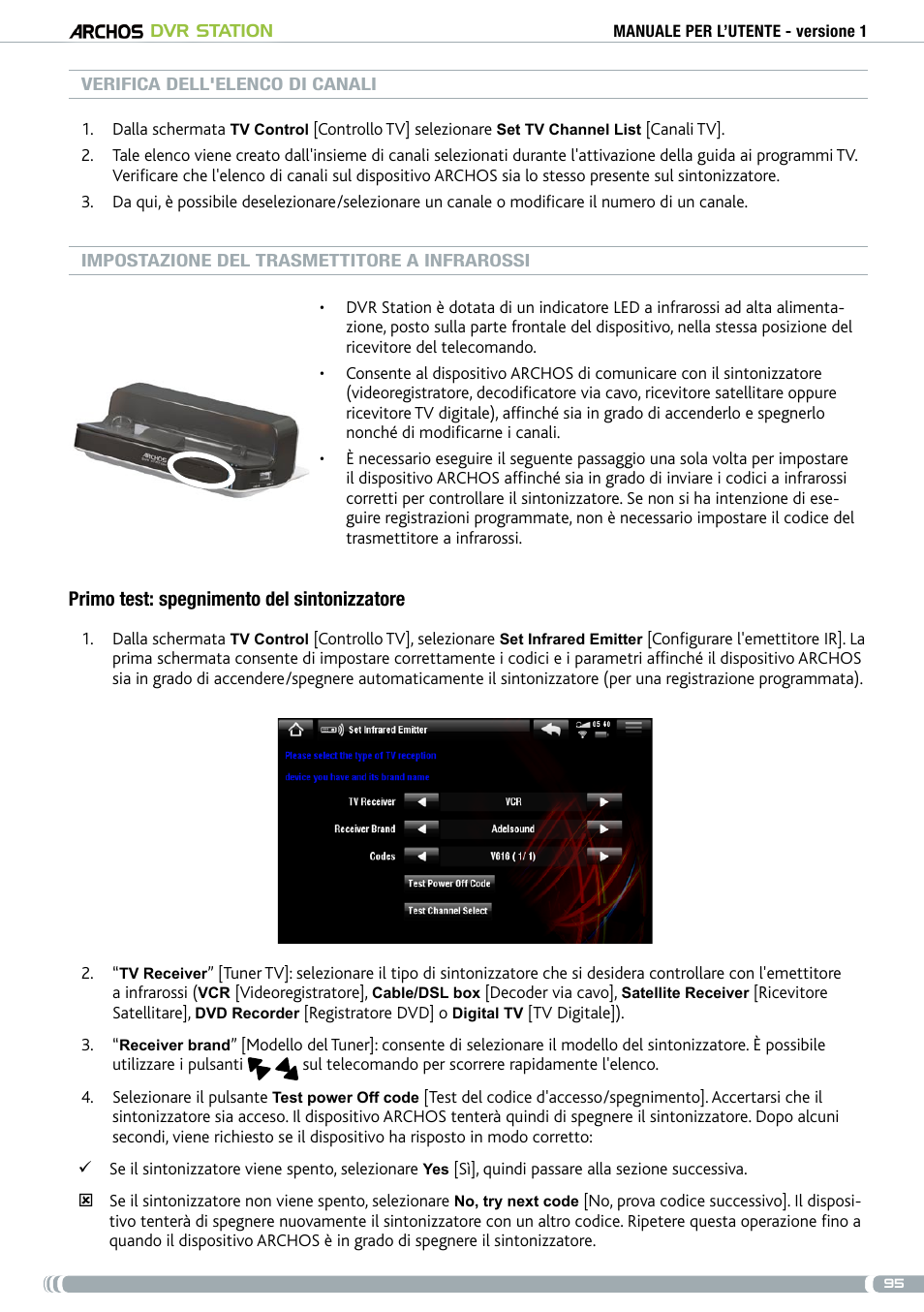 ARCHOS DVr stAtioN User Manual | Page 95 / 141