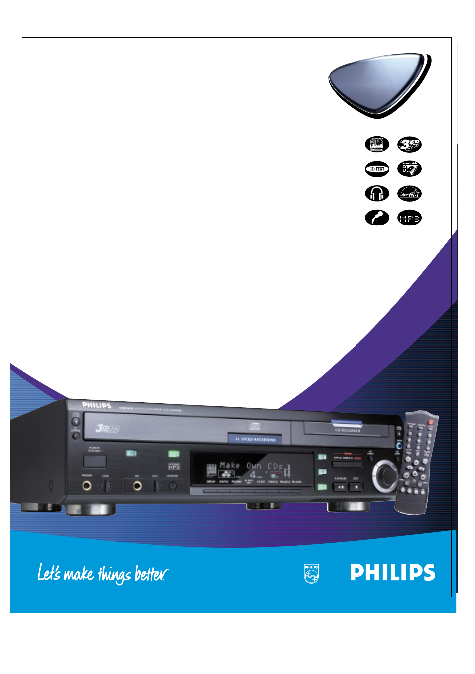 Philips CDR8201799 User Manual | 2 pages