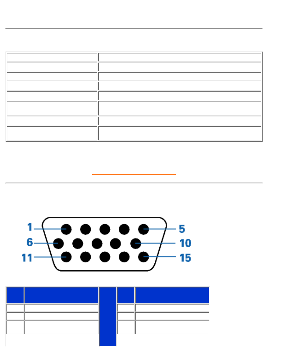 Physical specification, Pin assignment | Philips 180MT13P99 User Manual | Page 10 / 143