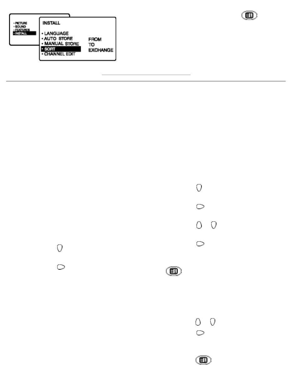 Editing of channels | Philips 180MT13P99 User Manual | Page 96 / 143