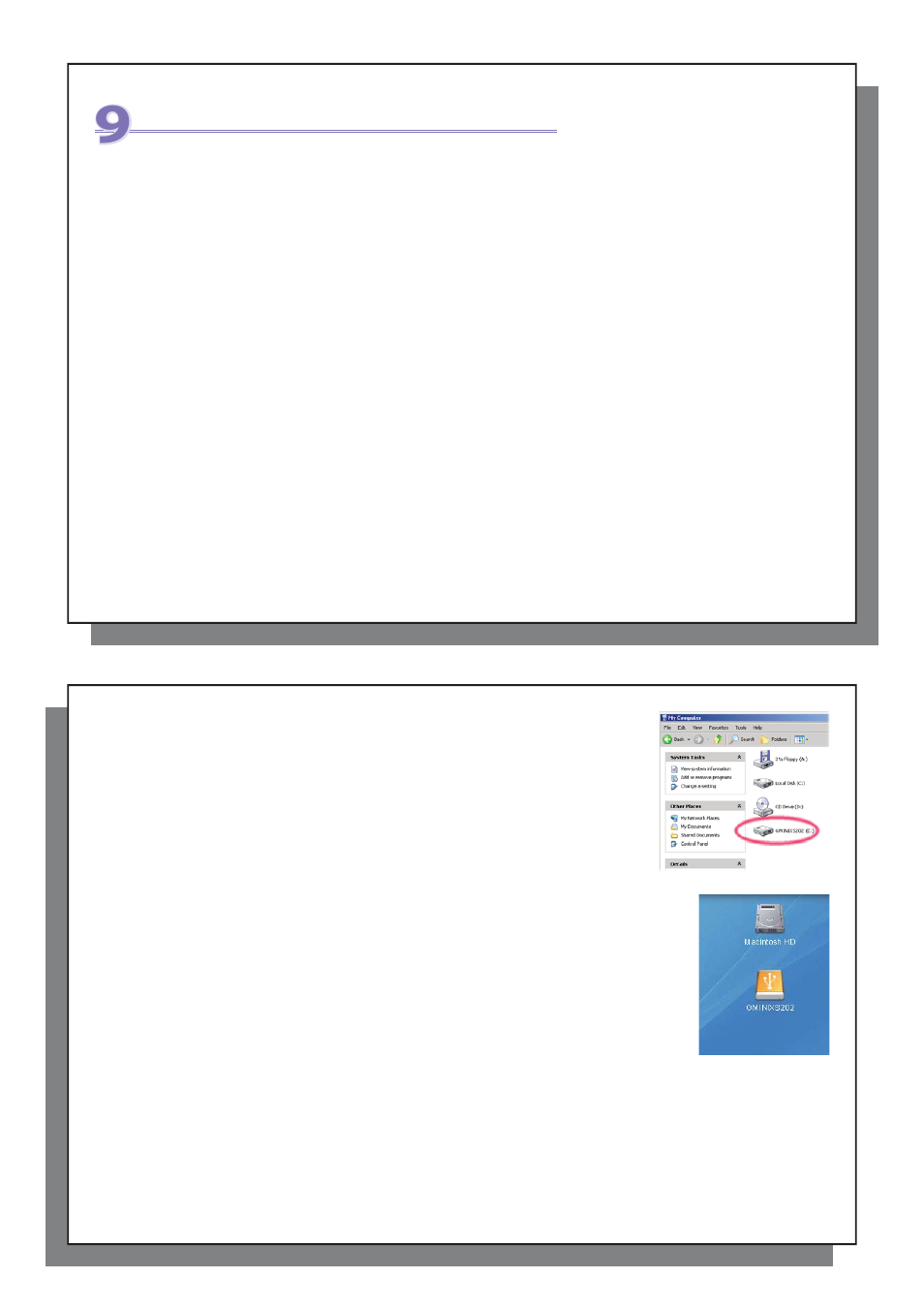 Connecting the gmini™ to your computer | ARCHOS XS202S User Manual | Page 17 / 26