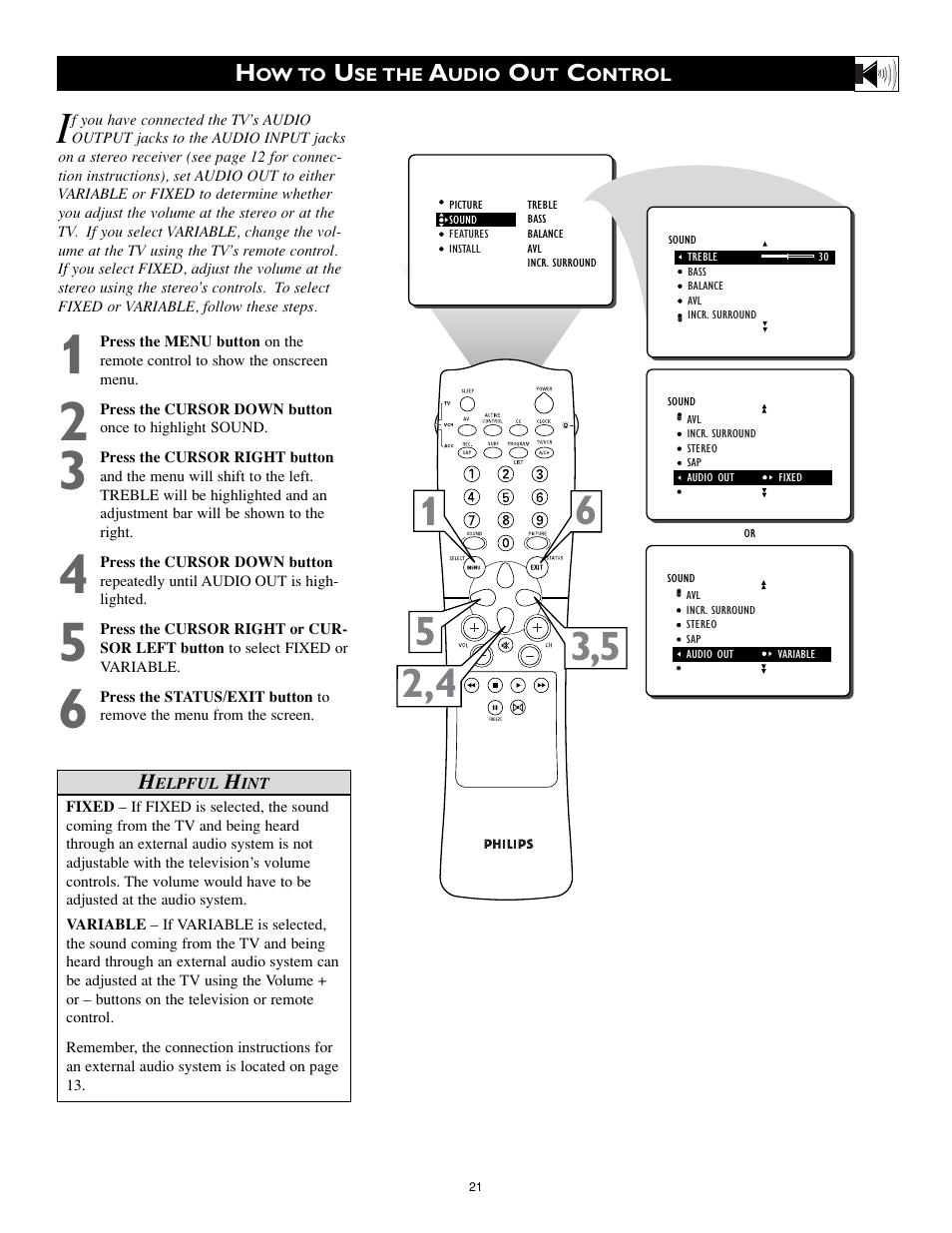 Philips 27PT8320-25 User Manual | Page 21 / 56