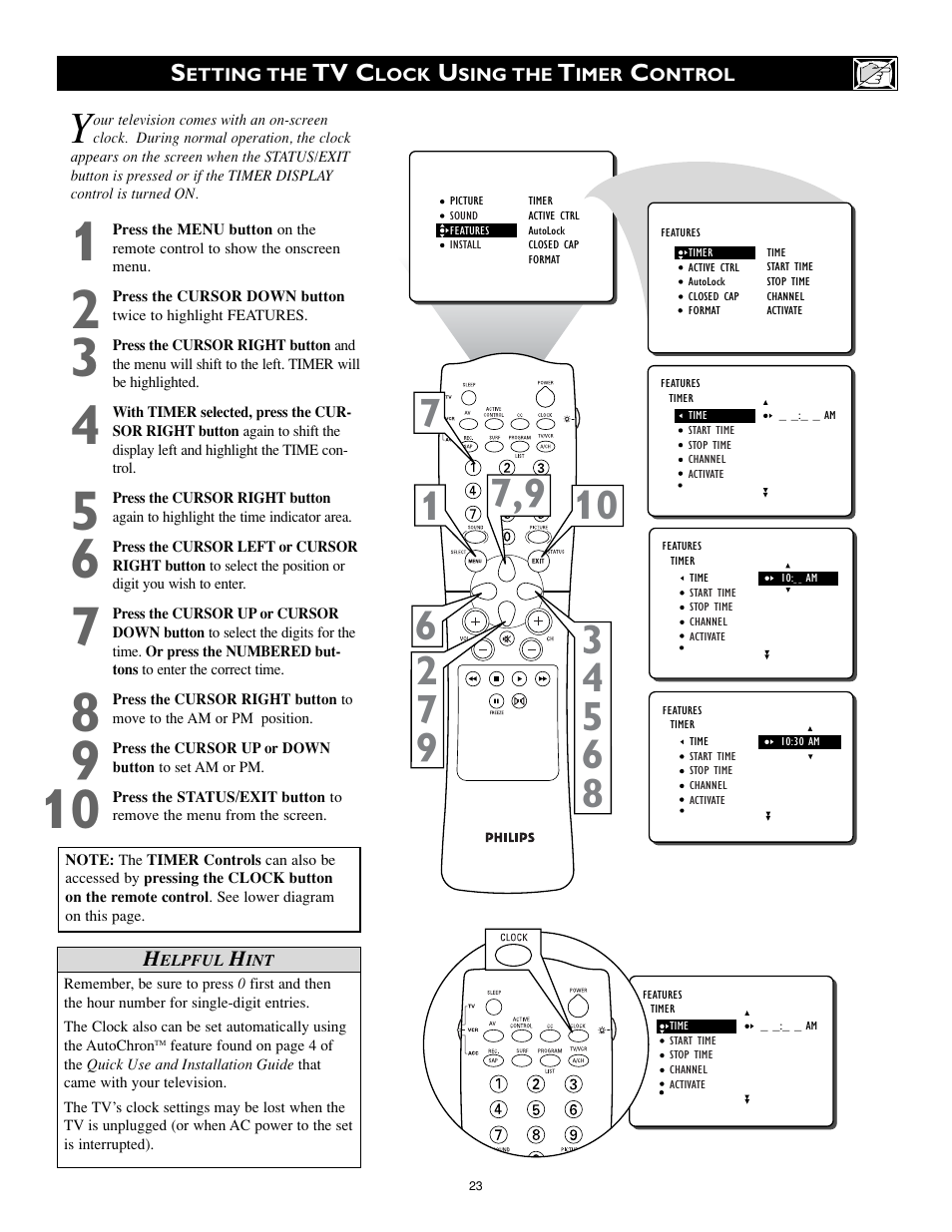 Philips 27PT8320-25 User Manual | Page 23 / 56