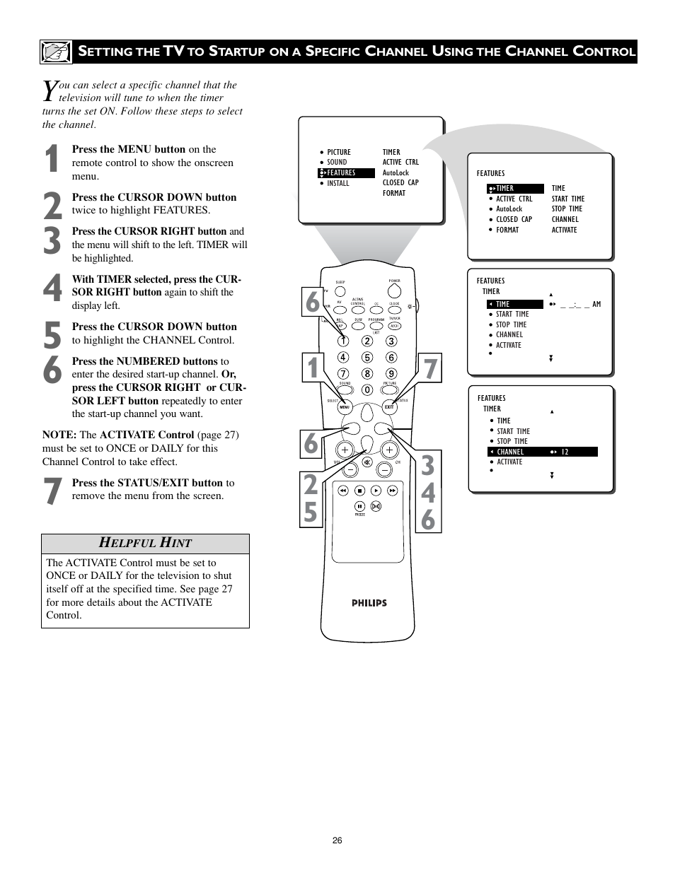 Philips 27PT8320-25 User Manual | Page 26 / 56