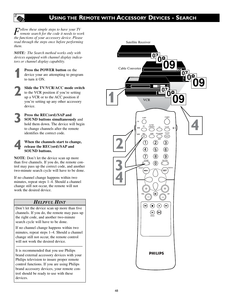 Philips 27PT8320-25 User Manual | Page 48 / 56