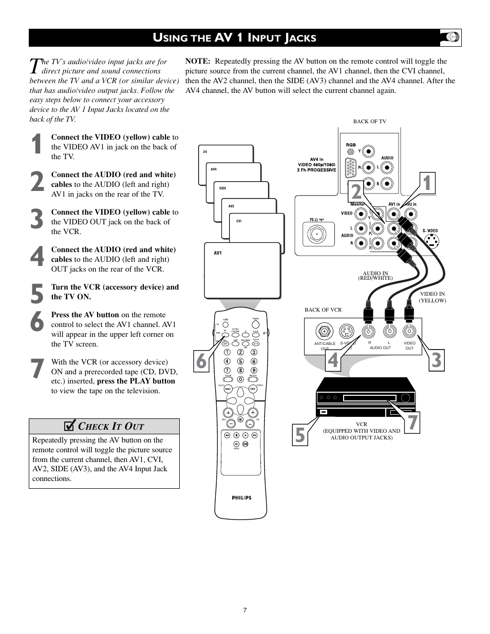 Av 1 i | Philips 27PT8320-25 User Manual | Page 7 / 56