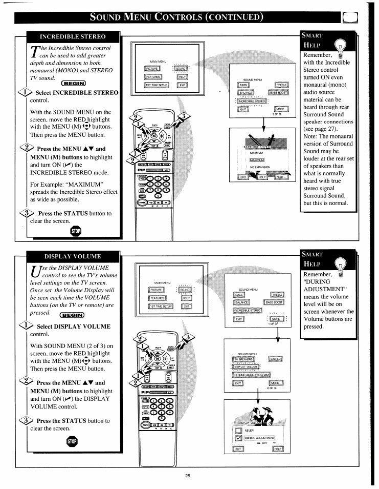 Ound, Ontrous, Continued | Philips 8P4841C199 User Manual | Page 25 / 54