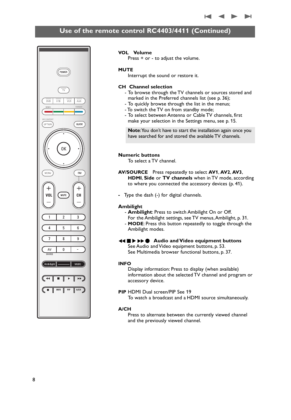 Philips 50PF9731D-37 User Manual | Page 10 / 68