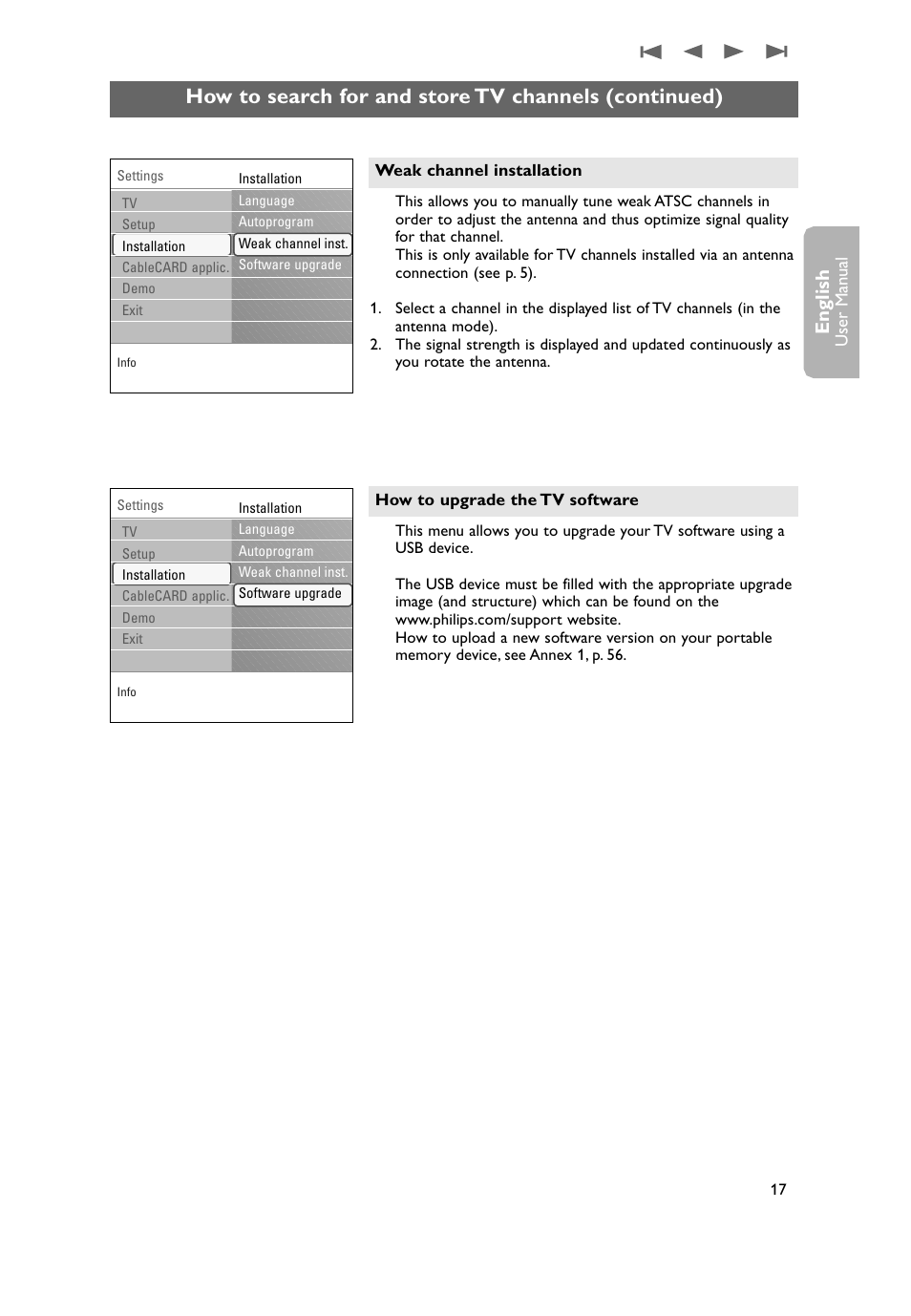 English | Philips 50PF9731D-37 User Manual | Page 19 / 68