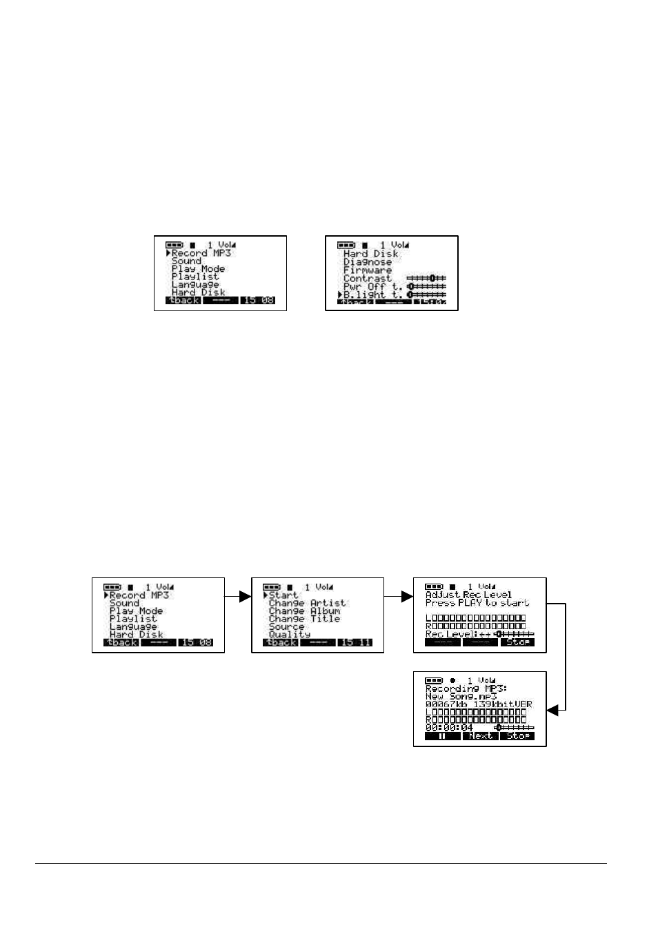 1 - m, Fonctionnement du jukebox recorder | ARCHOS 101 420V40 User Manual | Page 41 / 149