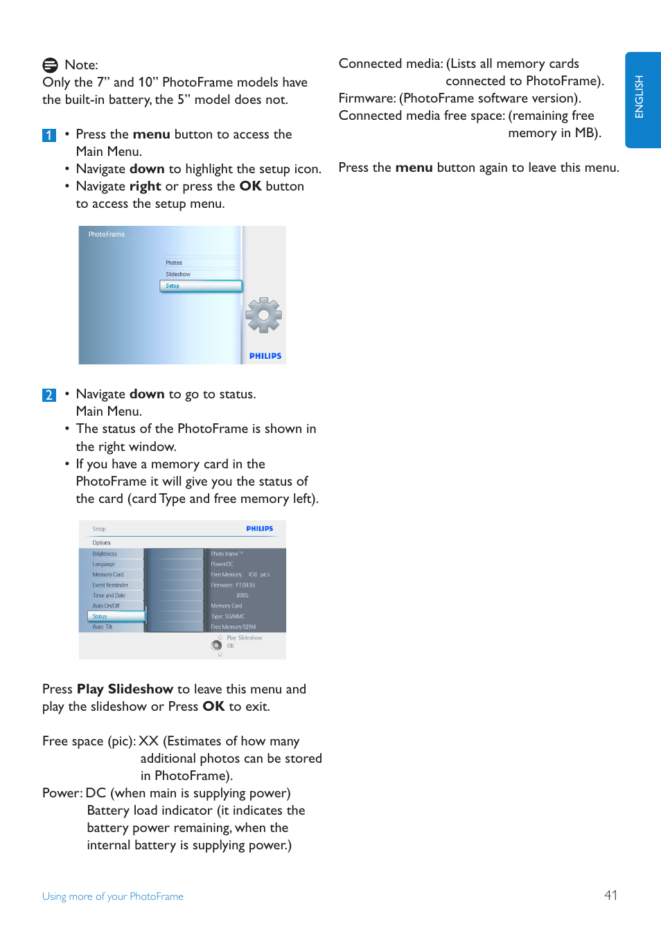 Philips 10FF2CMW-27B User Manual | Page 43 / 60