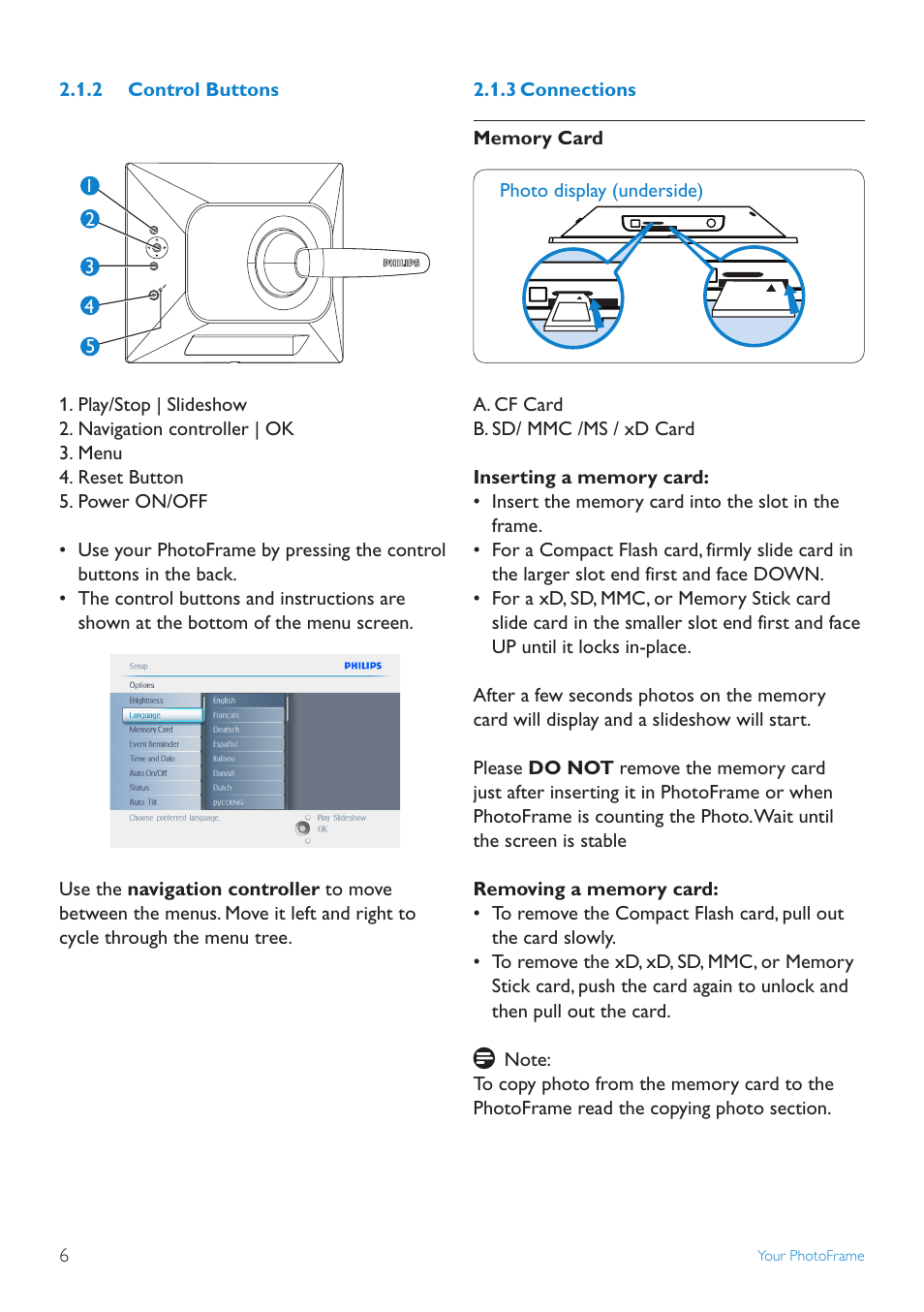 Philips 10FF2CMW-27B User Manual | Page 8 / 60