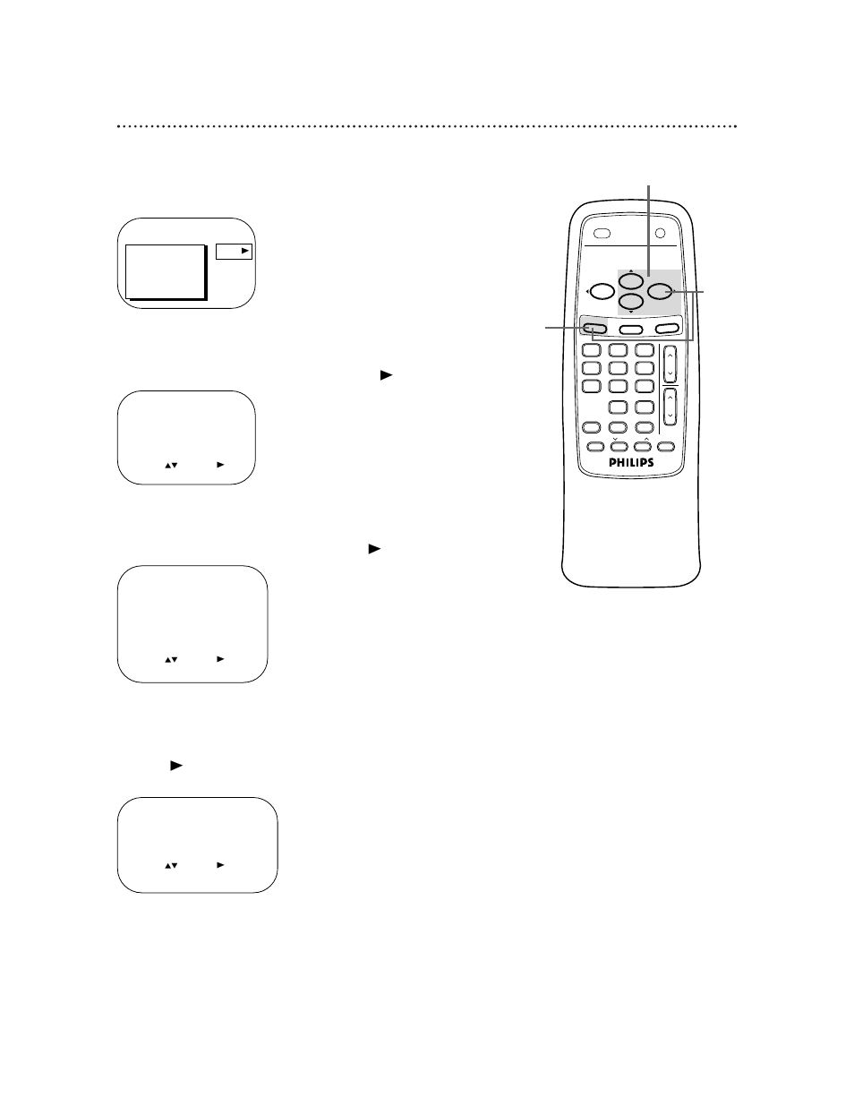 16 setting the clock (cont’d), Manual pbs channel selection | Philips CCB252AT99 User Manual | Page 16 / 60