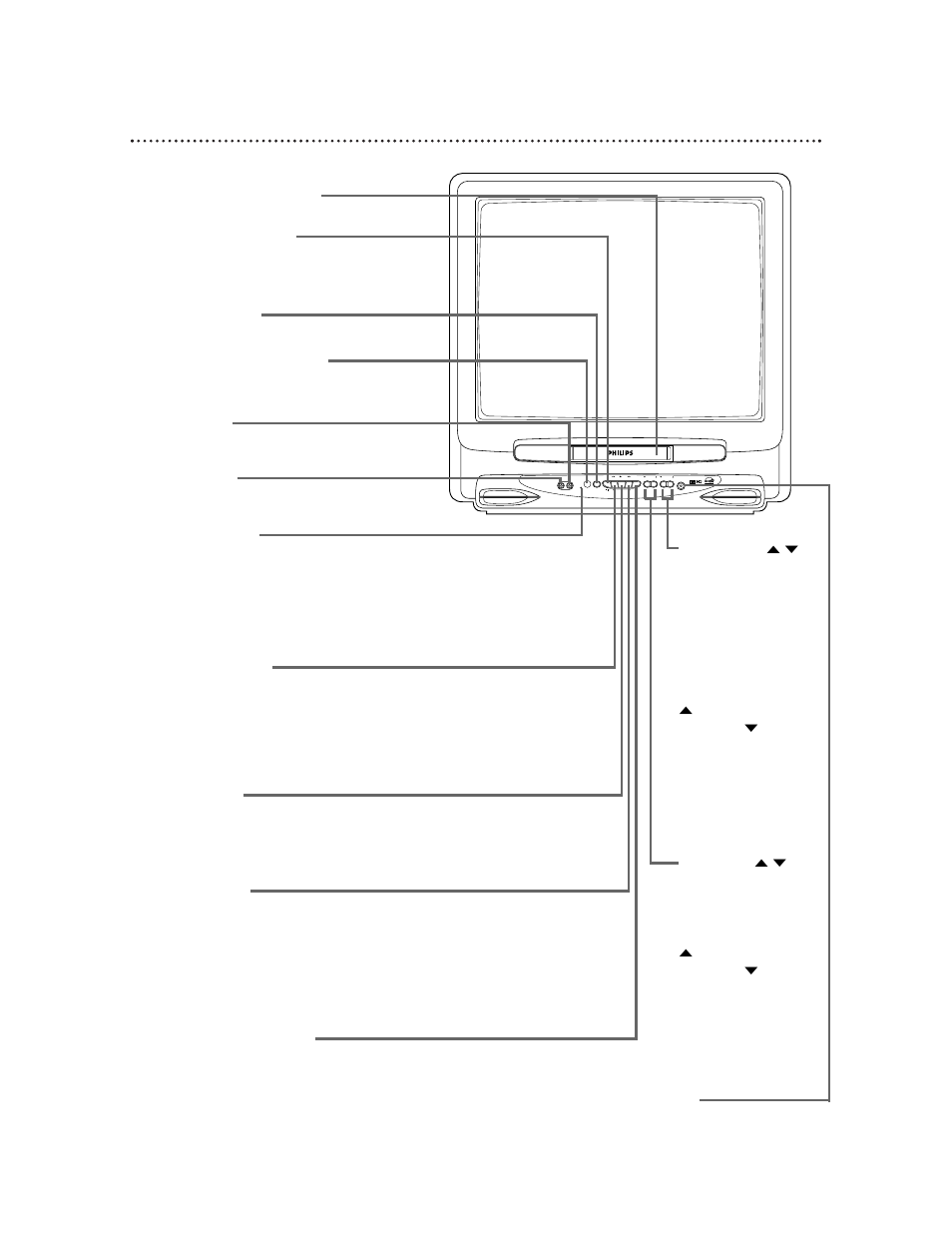20 front panel | Philips CCB252AT99 User Manual | Page 20 / 60