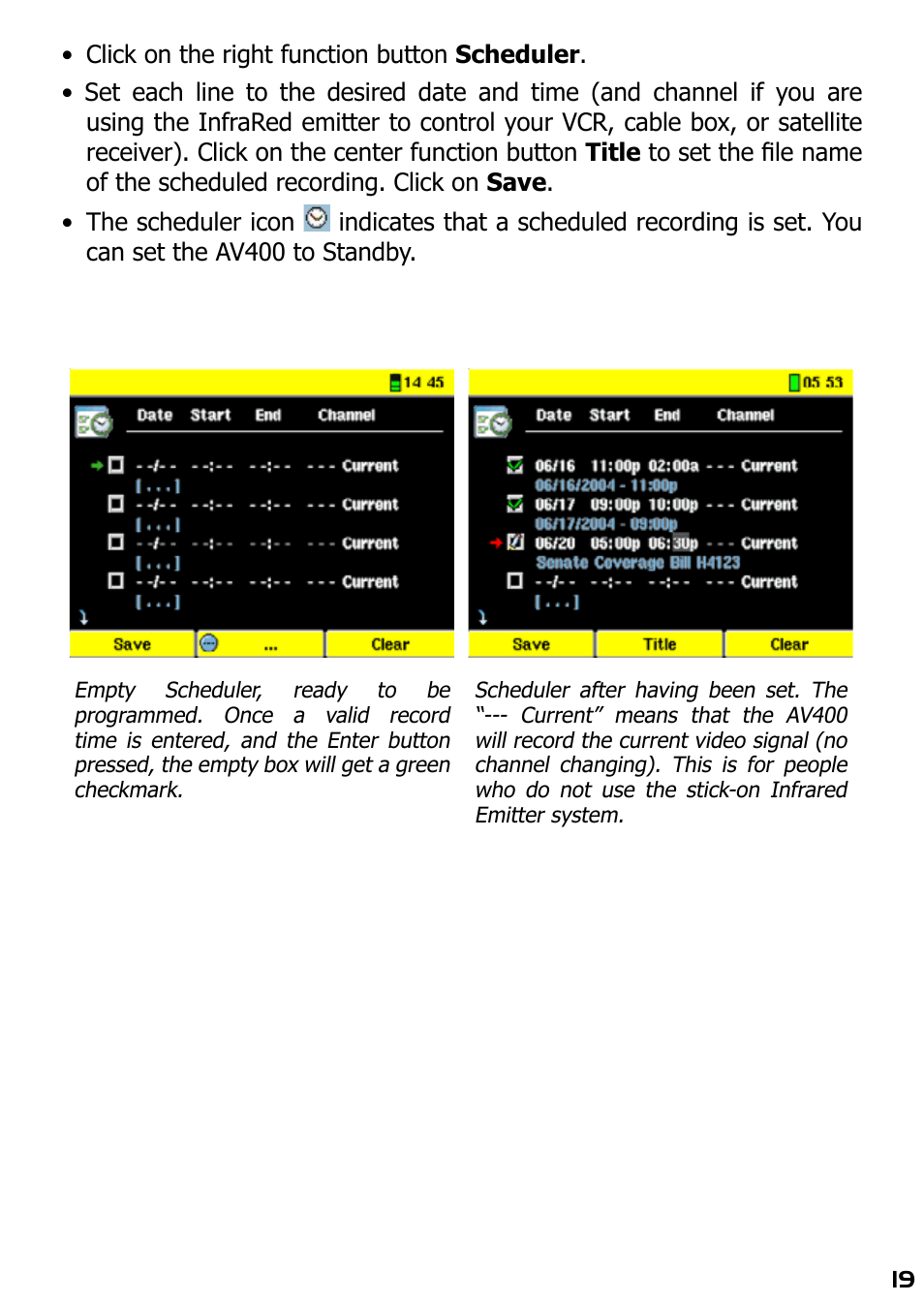 ARCHOS AV420 User Manual | Page 19 / 80