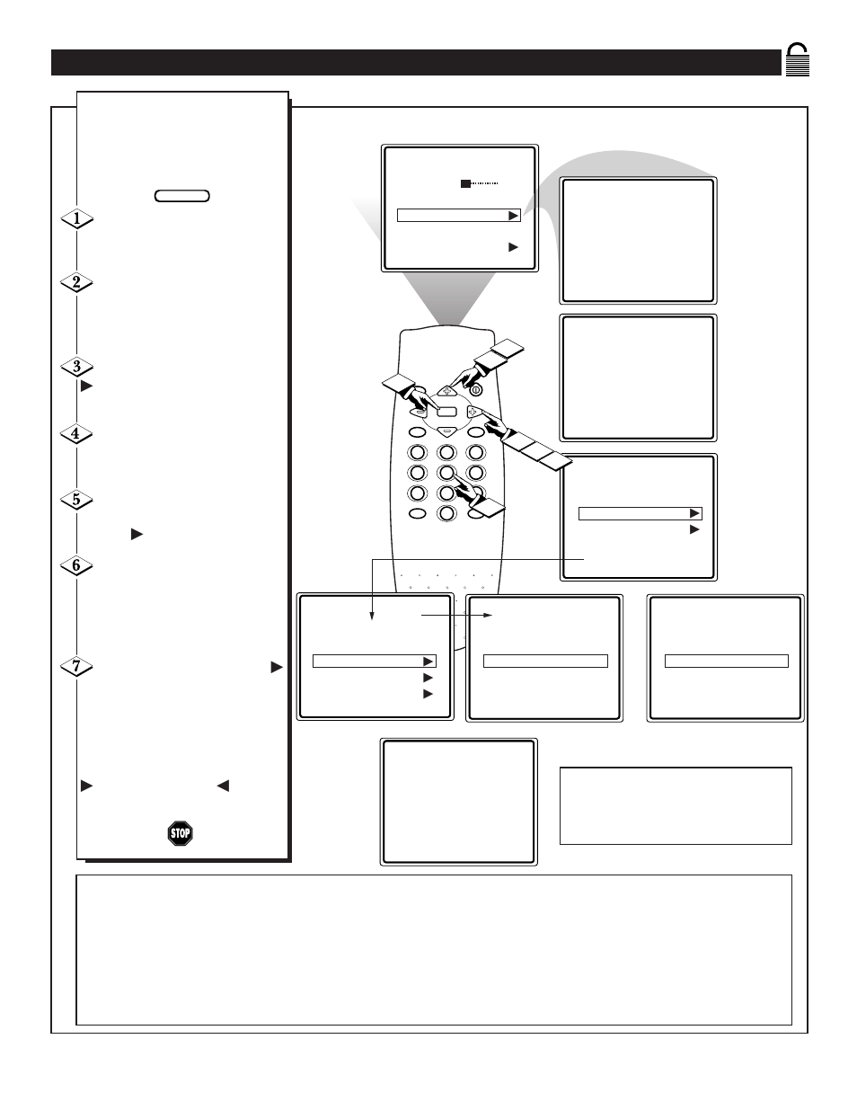 Nderstanding the, Mart, Ontrol | Locking, Ptions | Philips PR1305C User Manual | Page 23 / 32