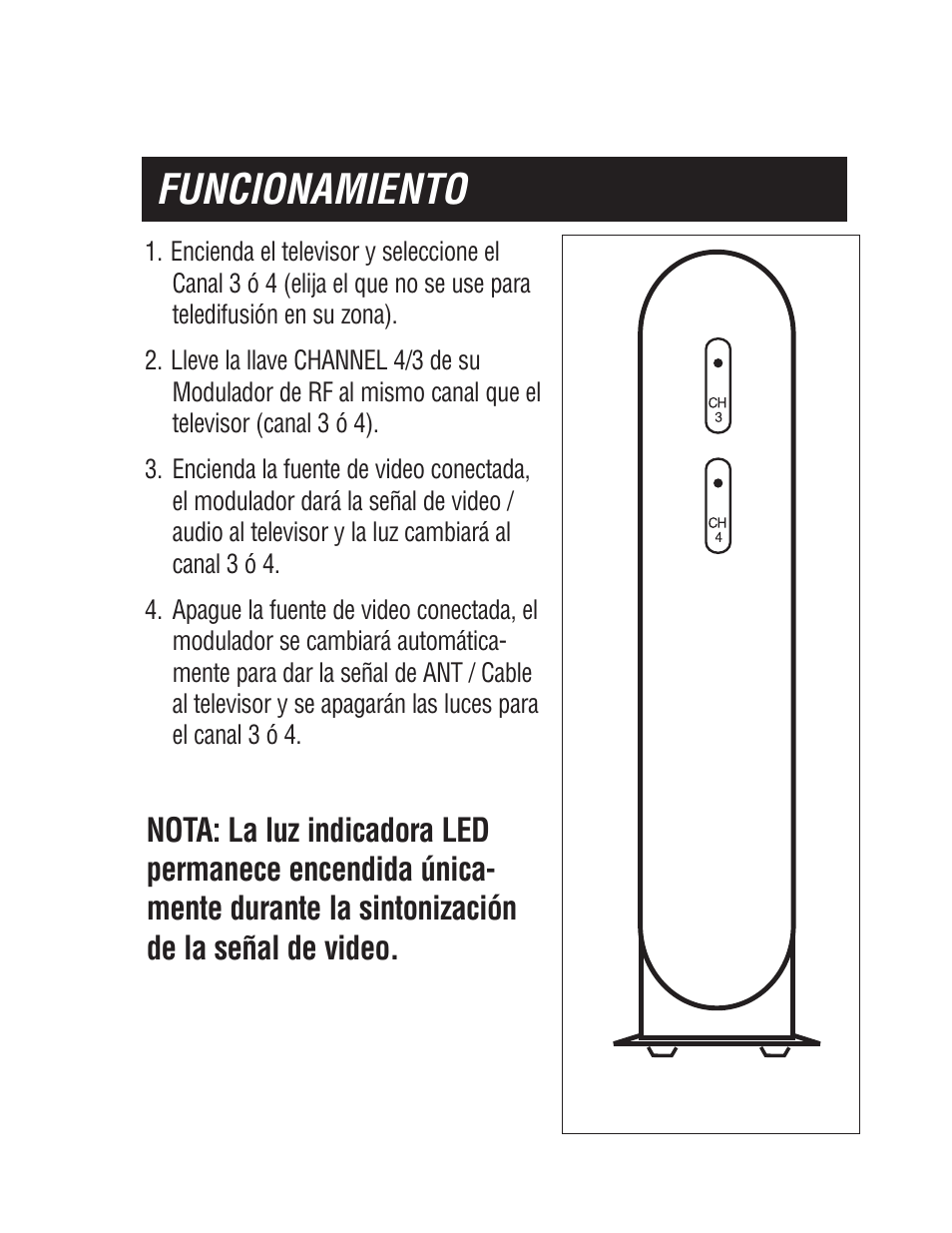 Funcionamiento | Philips SWS2103W-17 User Manual | Page 14 / 24