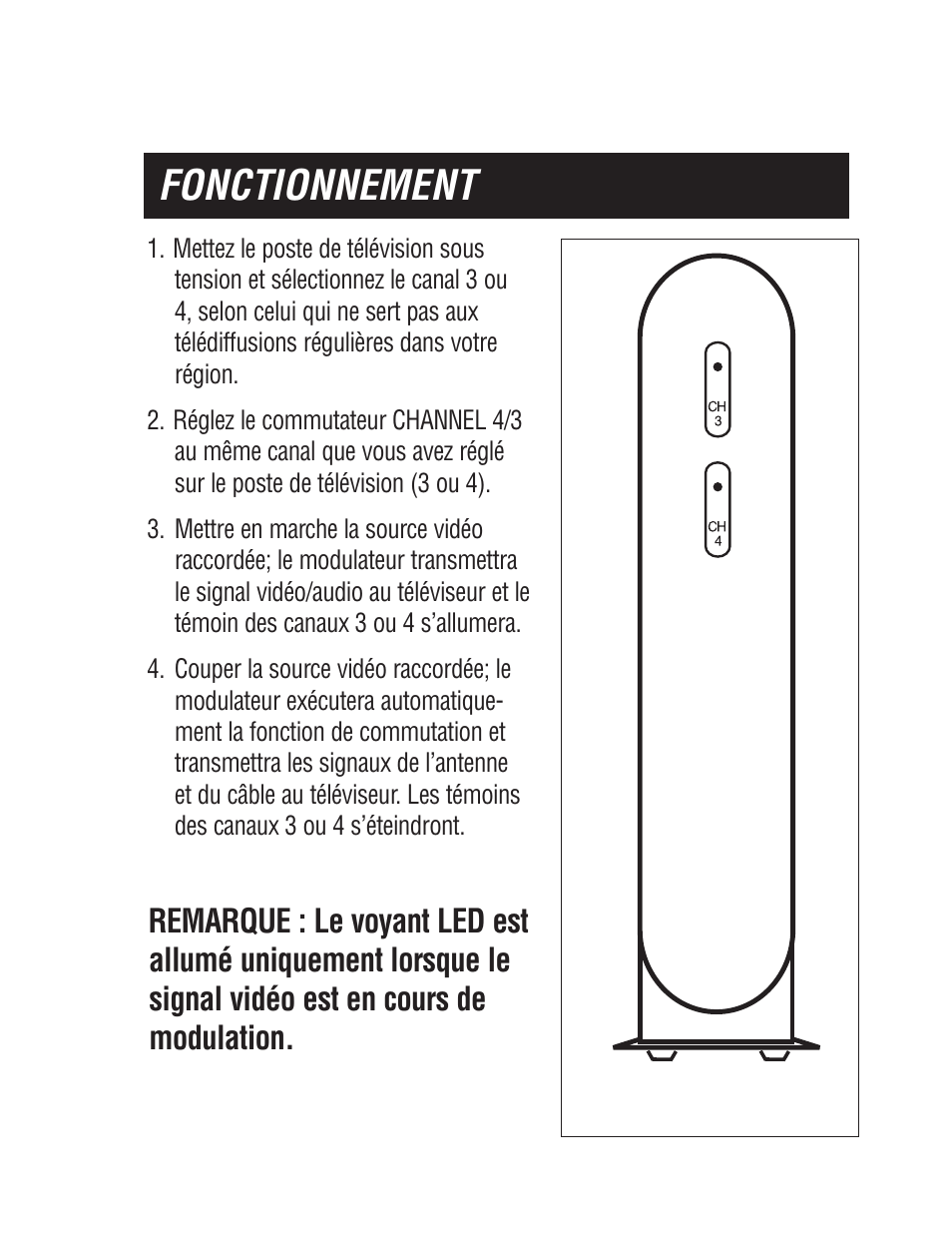 Fonctionnement | Philips SWS2103W-17 User Manual | Page 22 / 24