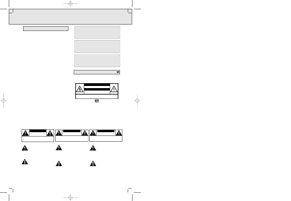 Ssa affe etty y, Ssé éc cu urriitté é, Sse eg gu urriid da ad d | Philips AJ3720-17B User Manual | Page 2 / 40