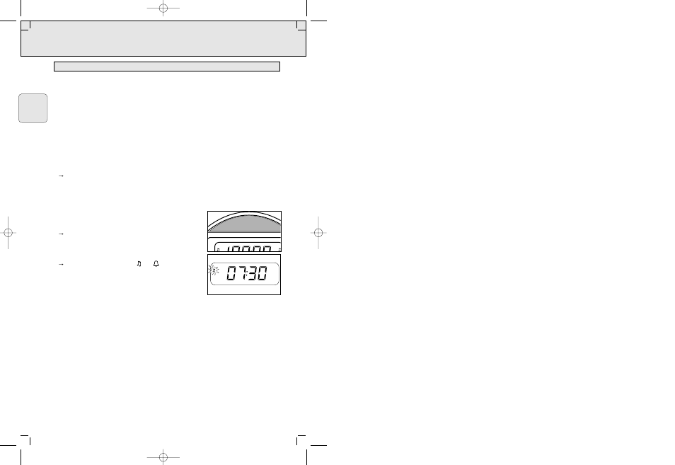 Reveil marche / arrêt | Philips AJ3720-17B User Manual | Page 24 / 40