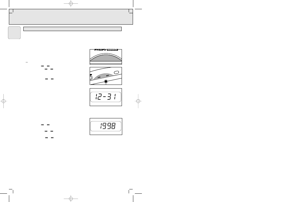 Setting data | Philips AJ3720-17B User Manual | Page 8 / 40