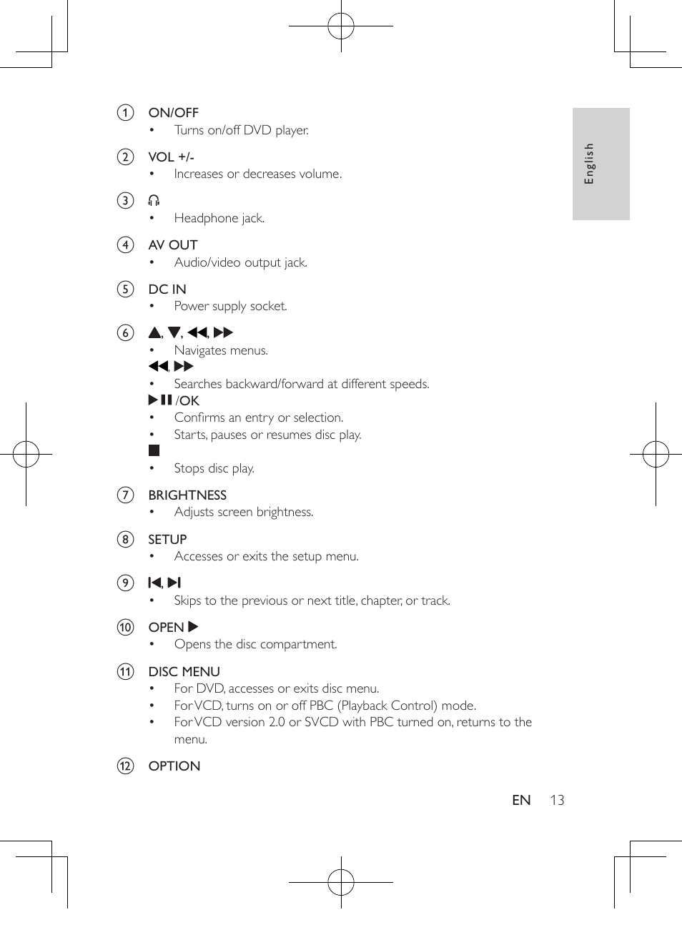 Philips PD9012M-37 User Manual | Page 12 / 27