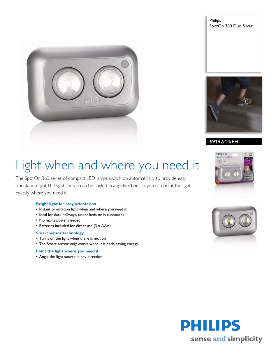 Philips 6919214PH User Manual | 2 pages