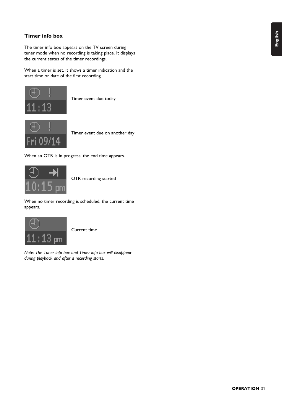 Philips DVDR150099 User Manual | Page 31 / 66