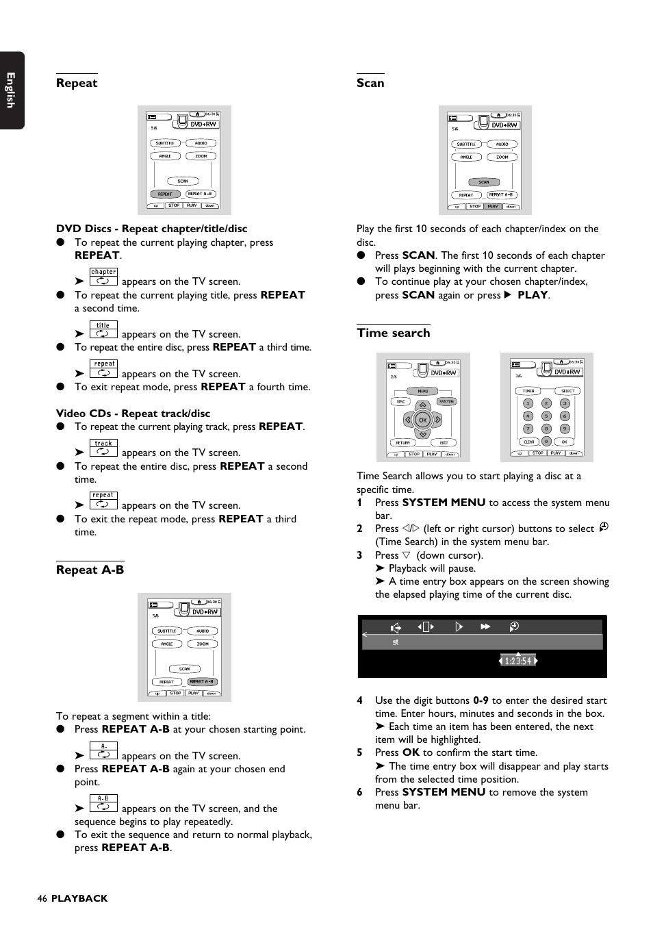 Philips DVDR150099 User Manual | Page 46 / 66