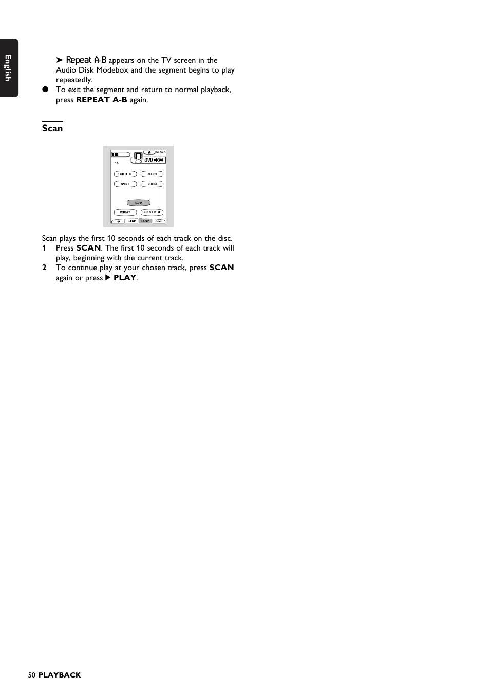 Philips DVDR150099 User Manual | Page 50 / 66