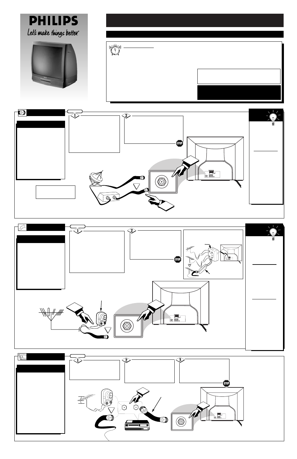 Philips 36PT41B User Manual | 4 pages