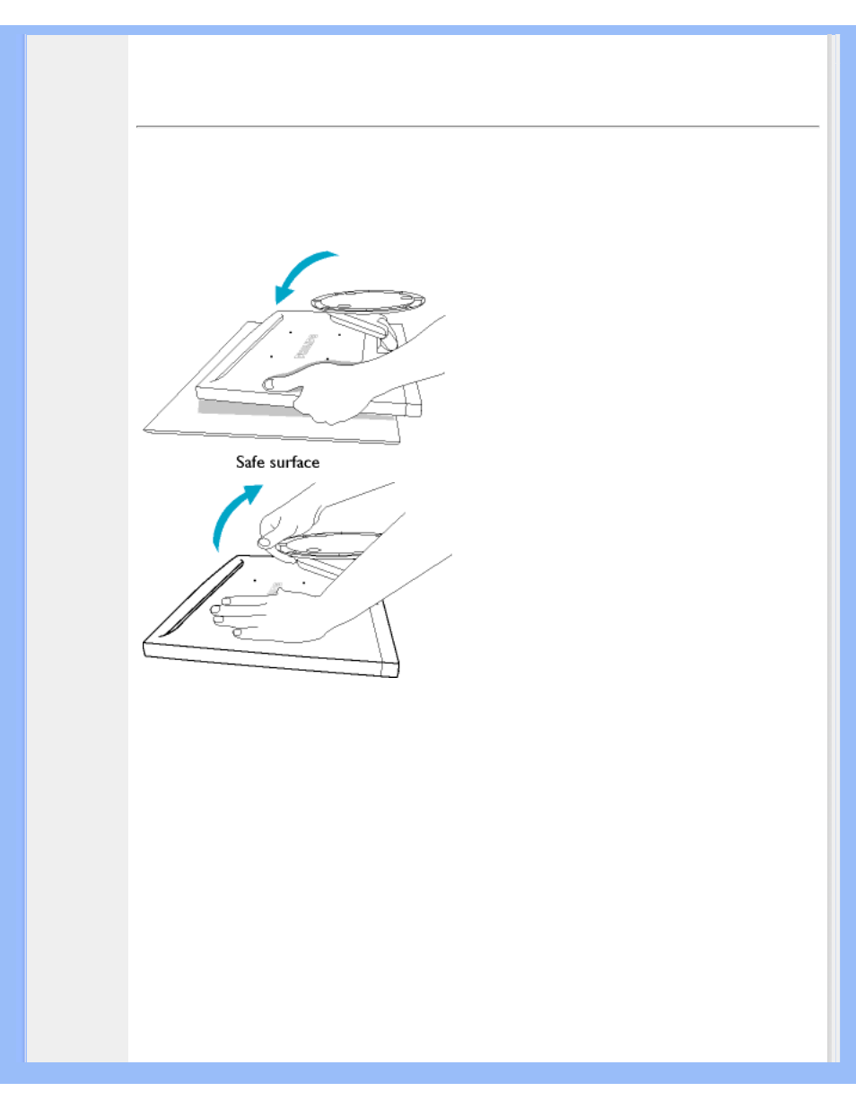 The base | Philips 190B5CB-27 User Manual | Page 65 / 93