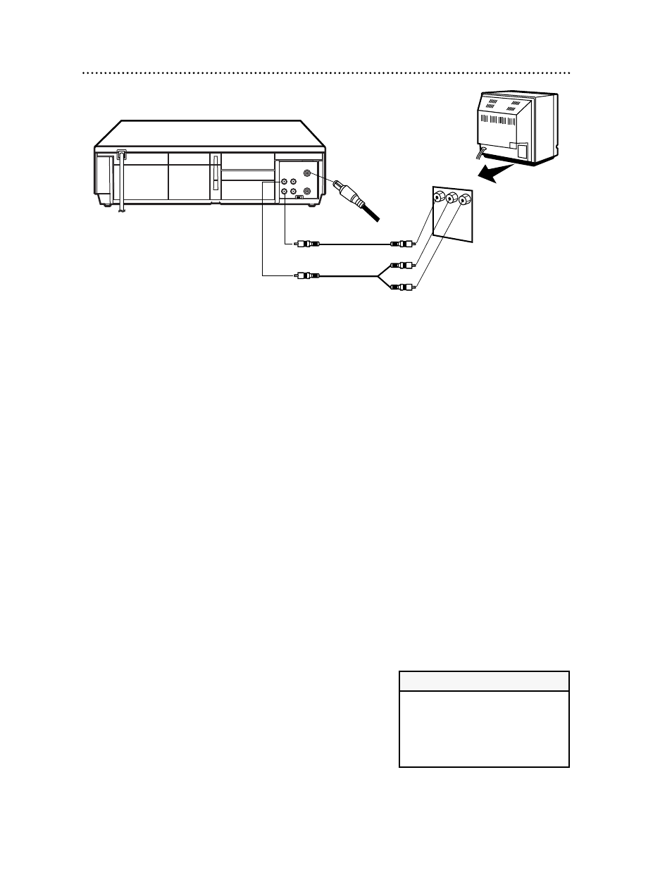 10 hookups with a stereo tv | Philips VRA231AT99 User Manual | Page 10 / 48