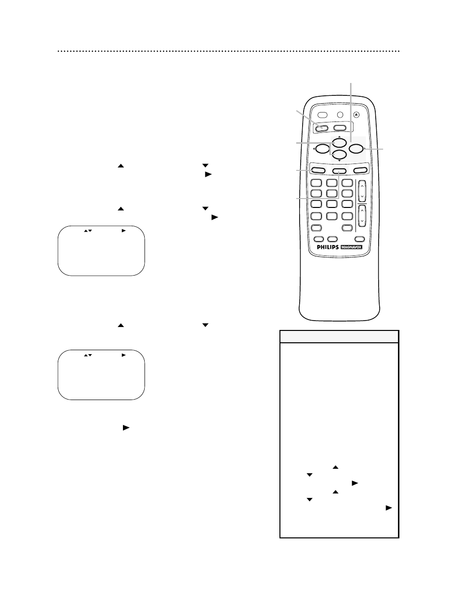 Automatic channel setup (cont’d) 13 | Philips VRA231AT99 User Manual | Page 13 / 48